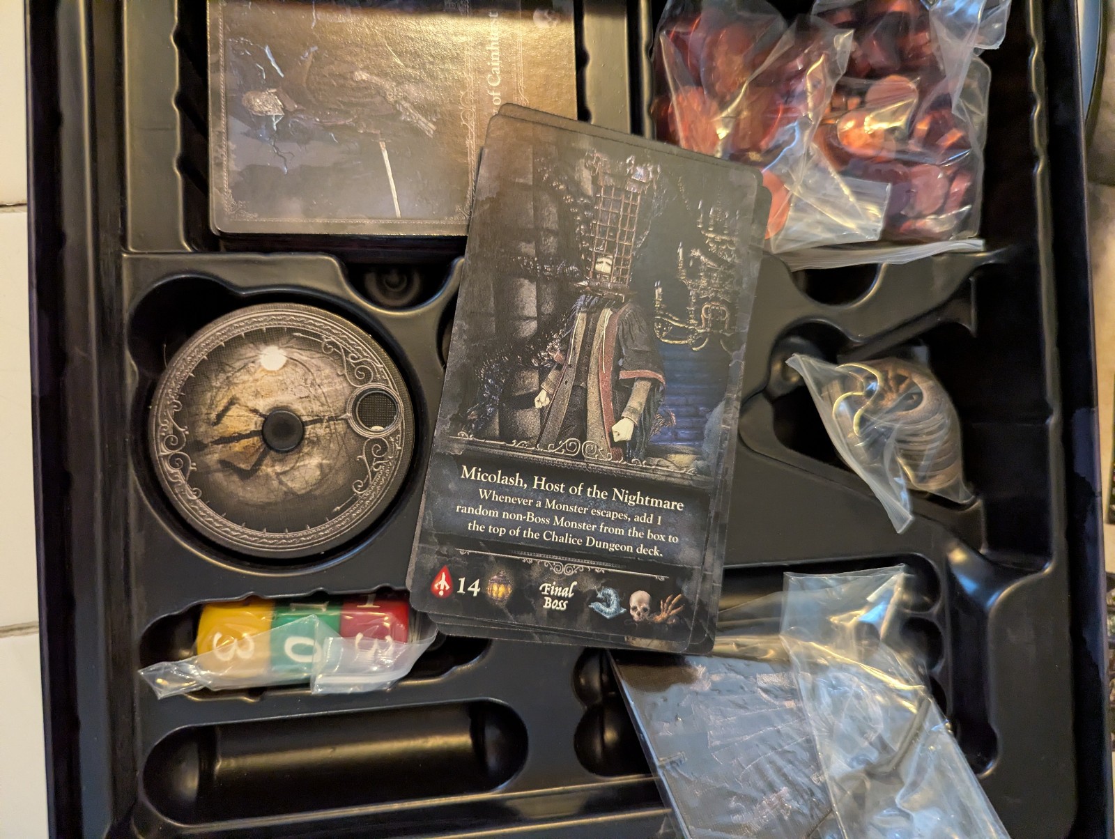 Bloodborne The Card Board Game 2018 Eric M. Lang Gothic Horror Complete DW967