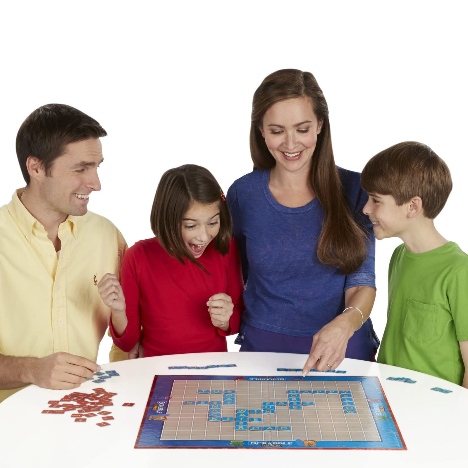 Hasbro Gaming Scrabble Junior Board Game | 2-4 Players | Original version