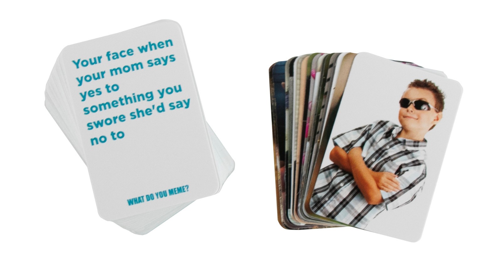 Worlds Smallest FAMILY Edition – WHAT DO YOU MEME? Card Game Pocket Size