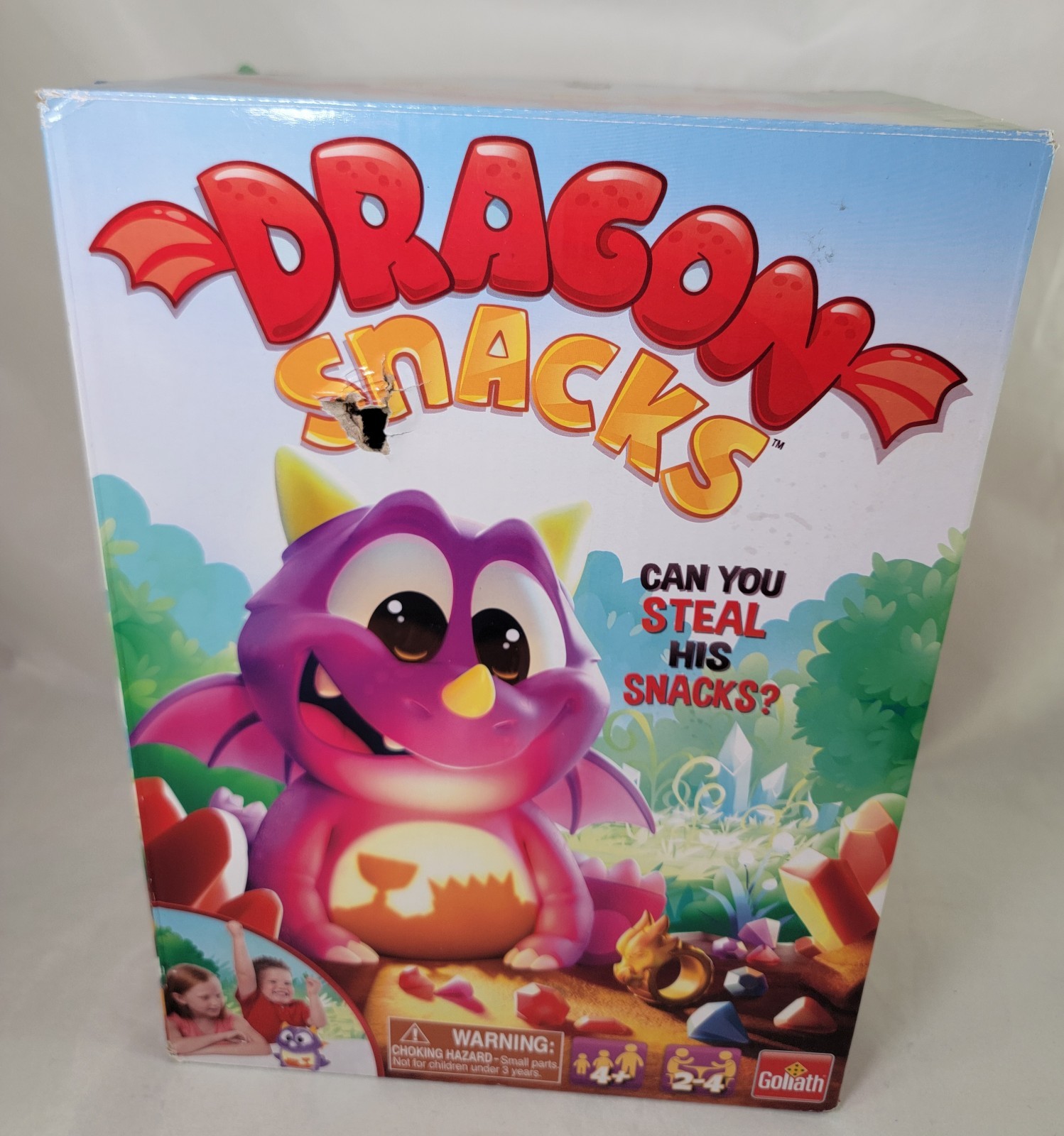 Dragon Snacks Game Electronic Works Includes 12 Playing Pieces Missing Wings