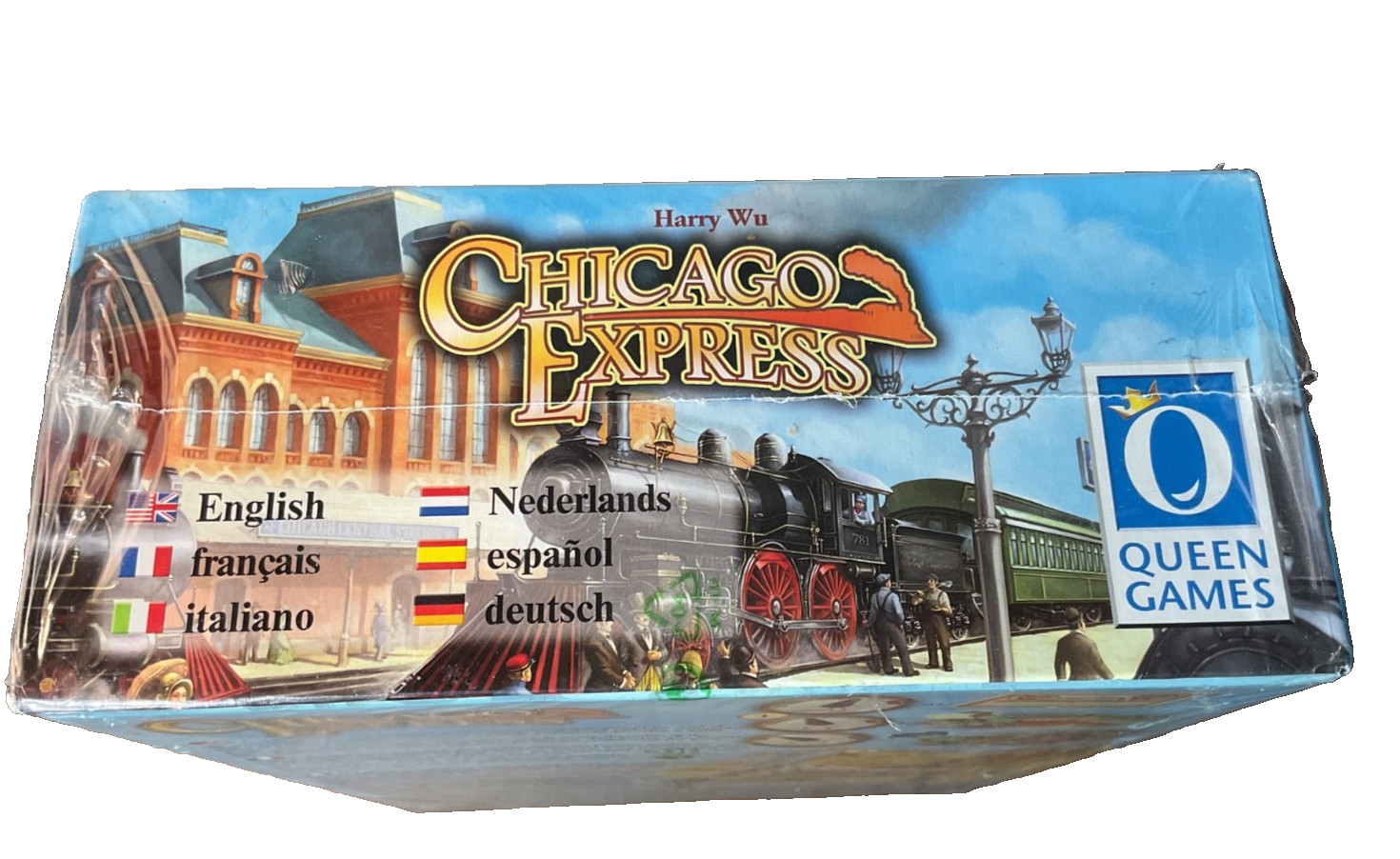 Queen Games Harry Wu Chicago Express Board Game Sealed New in Box 2008