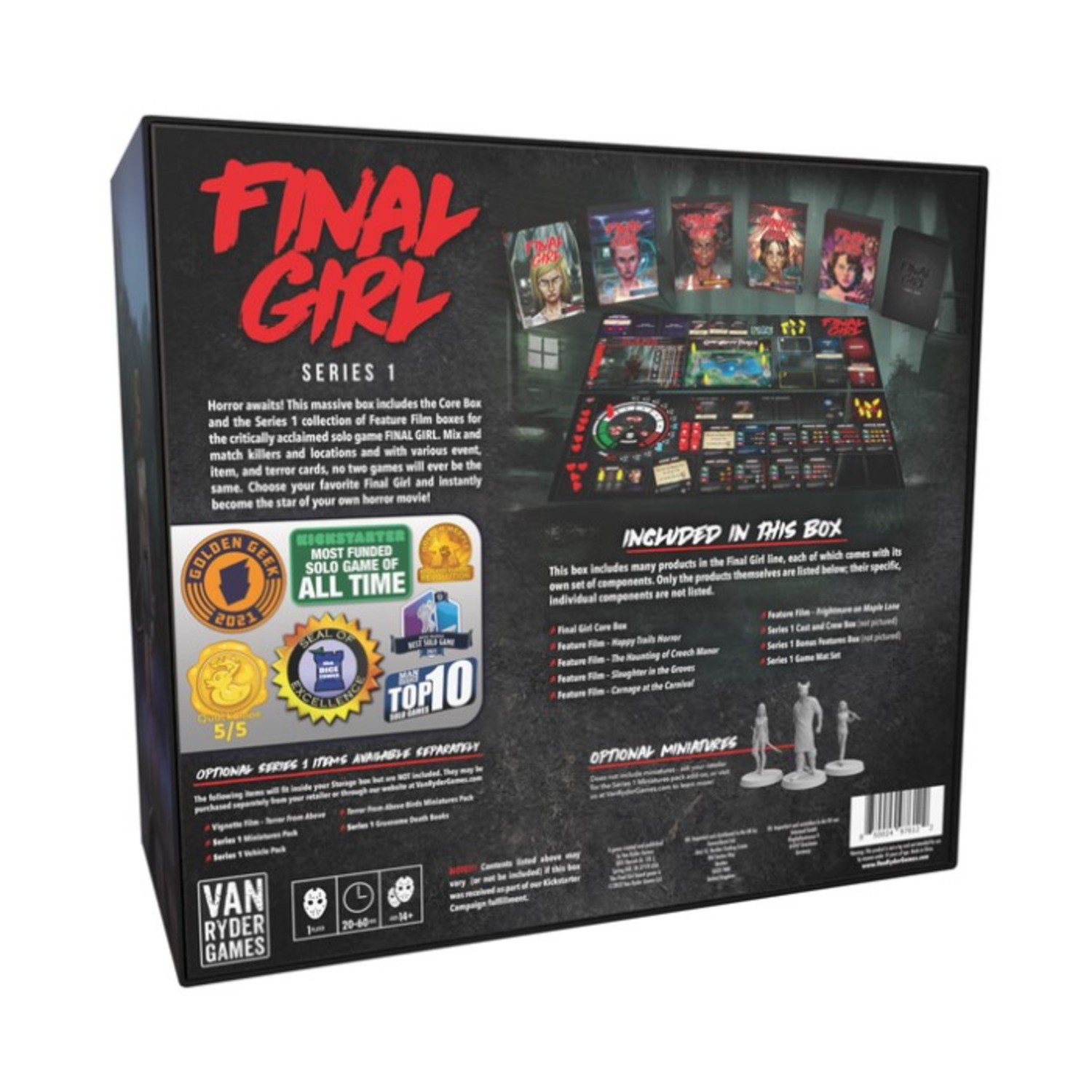 Van Ryder Final Girl Final Girl Series 1 Franchise Box Box VG+/NM