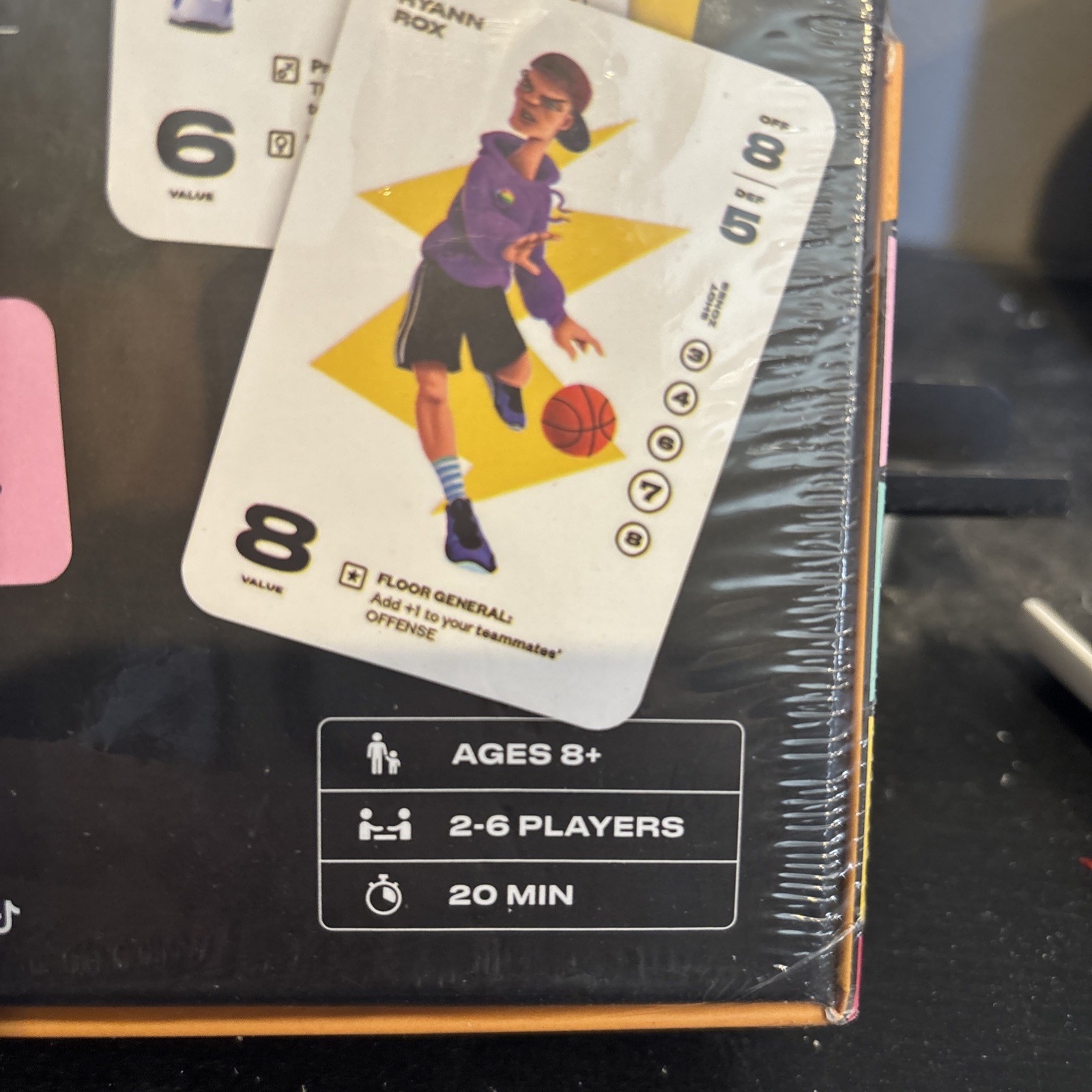 Gameflo Pickup Basketball Card Game Of Strategy Ages 8+ /2-6 Players New/Sealed