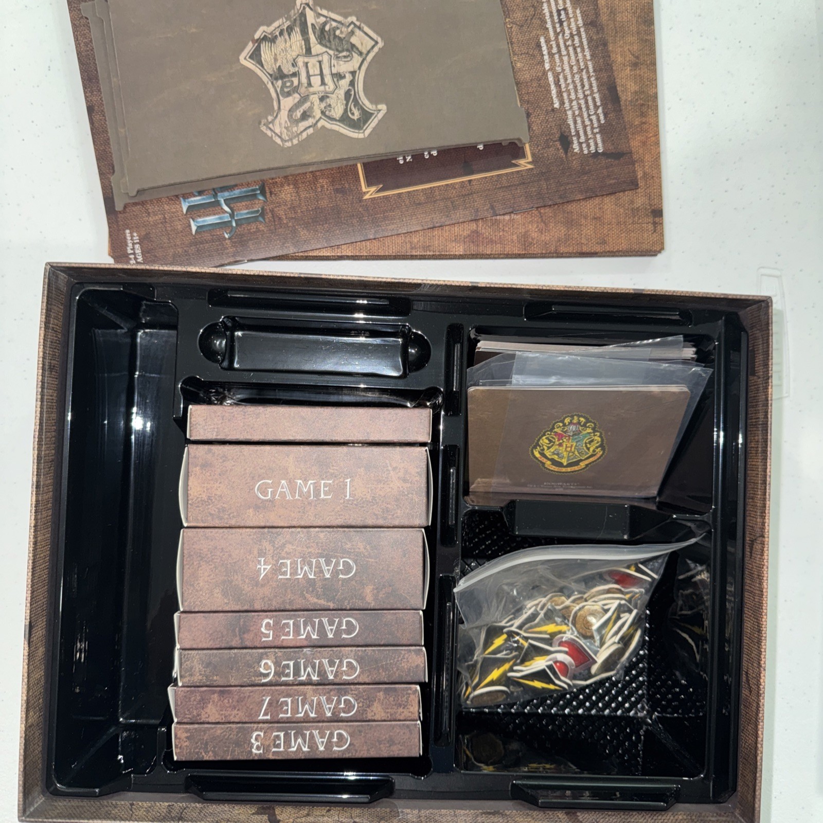 Harry Potter: Hogwarts Battle Deck-Building Game. Cooperative USAopoly