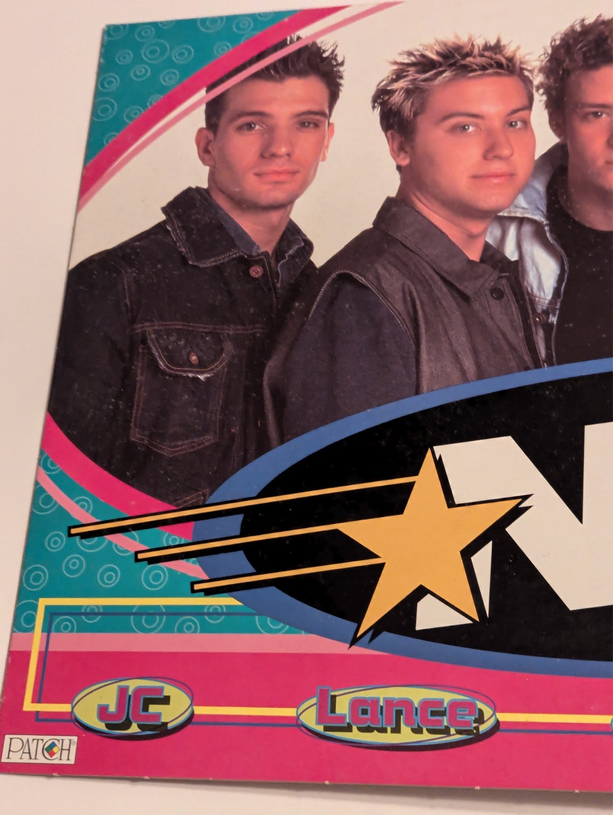 NSYNC Backstage Pass Board Game Patch Games 2000 BOARD ONLY – See Video