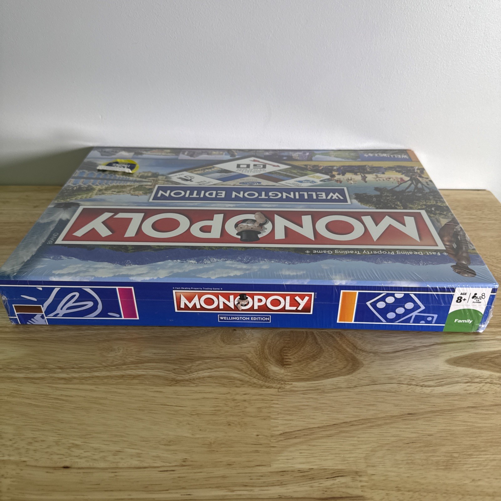 Monopoly Wellington Edition New Zealand Board Game *Factory Sealed*