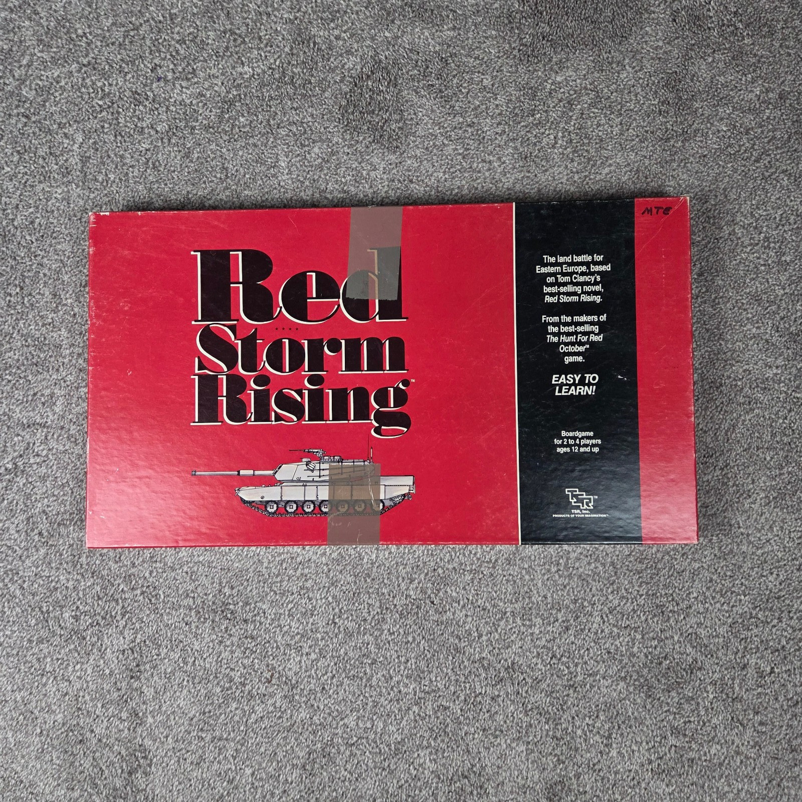 Vintage Hunt For Red October Red Storm Rising Fortress America – Board Game LOT