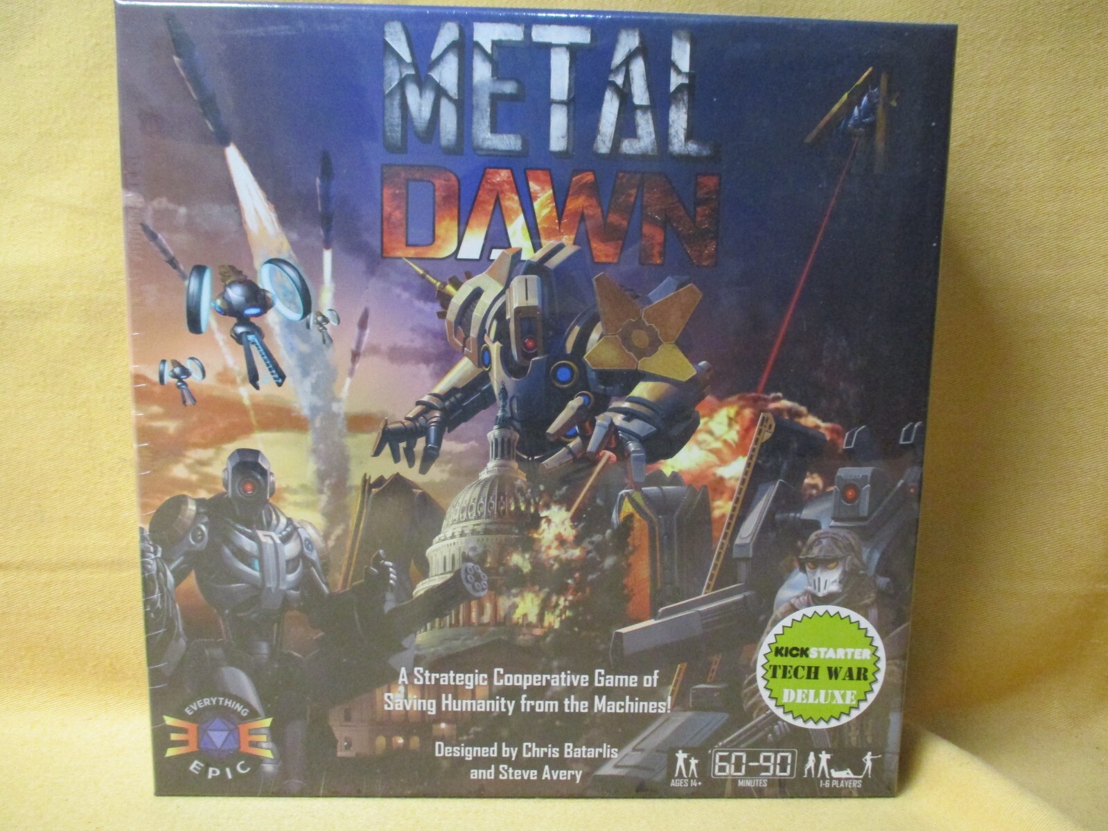 Everything Epic Games Metal Dawn Wargame / New in Shrink Wrap