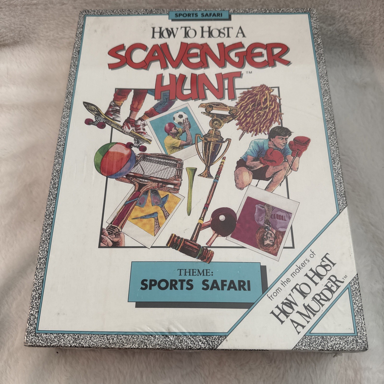 How to Host a Scavenger Hunt Sports Safari Theme 1990 New Factory Sealed