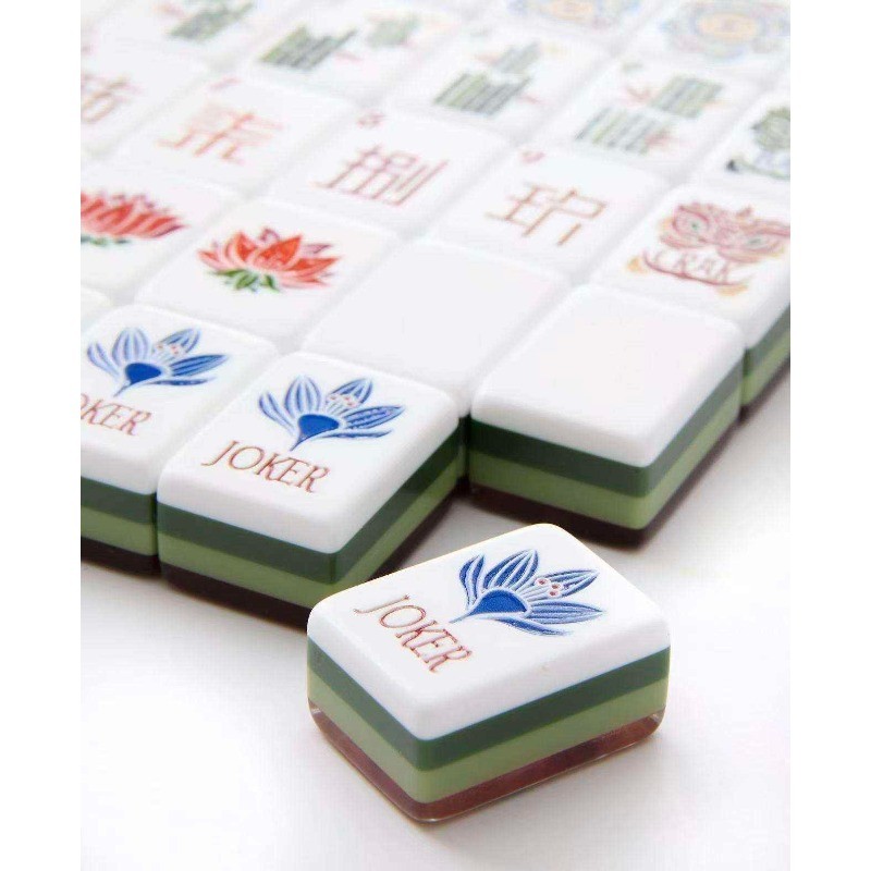 American Mahjong Tiles set ,160 tiles,Amber green