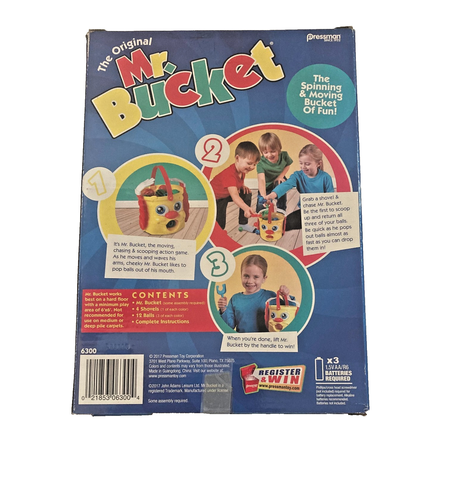 Pressman Toys The Original Mr. Bucket Game