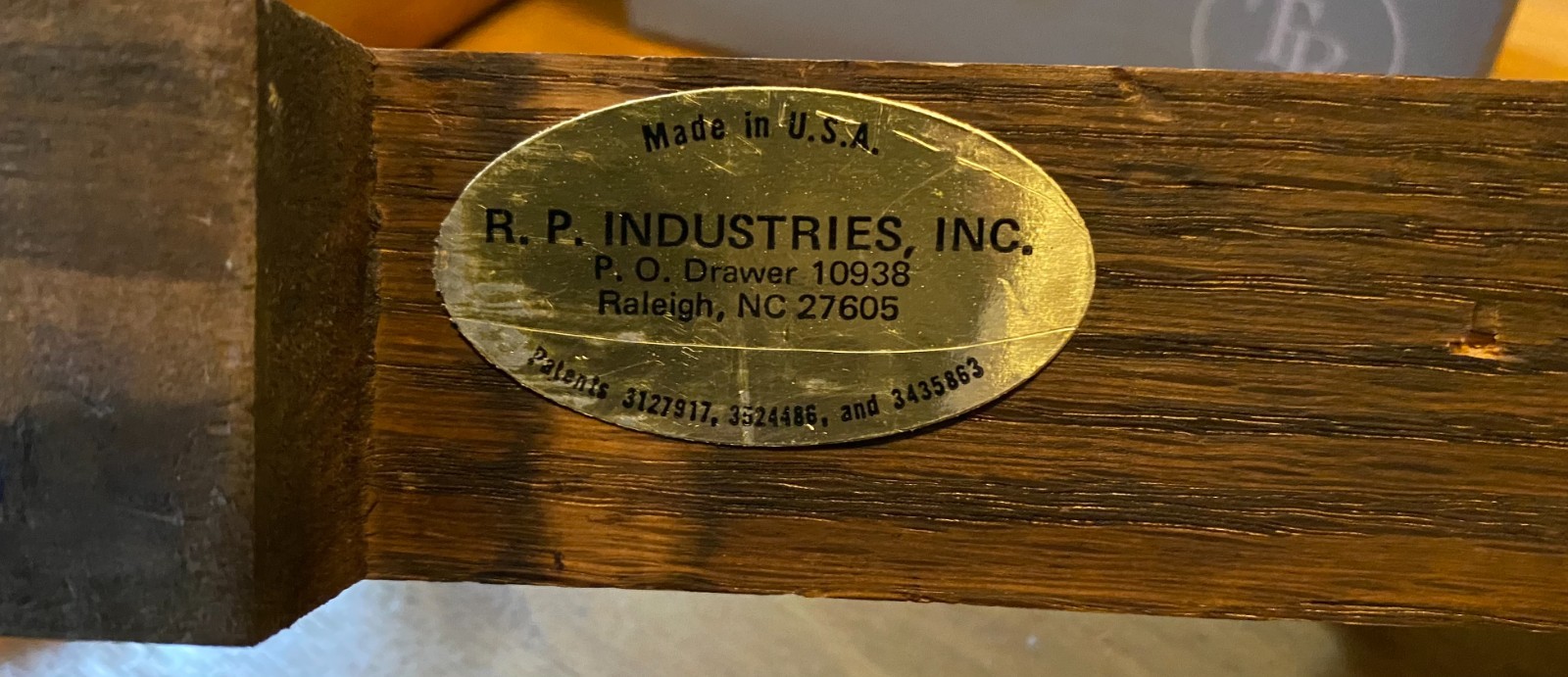 Vintage Mechanical Game Part Launcher R P Industries Patend #s 3127917 & 3435863