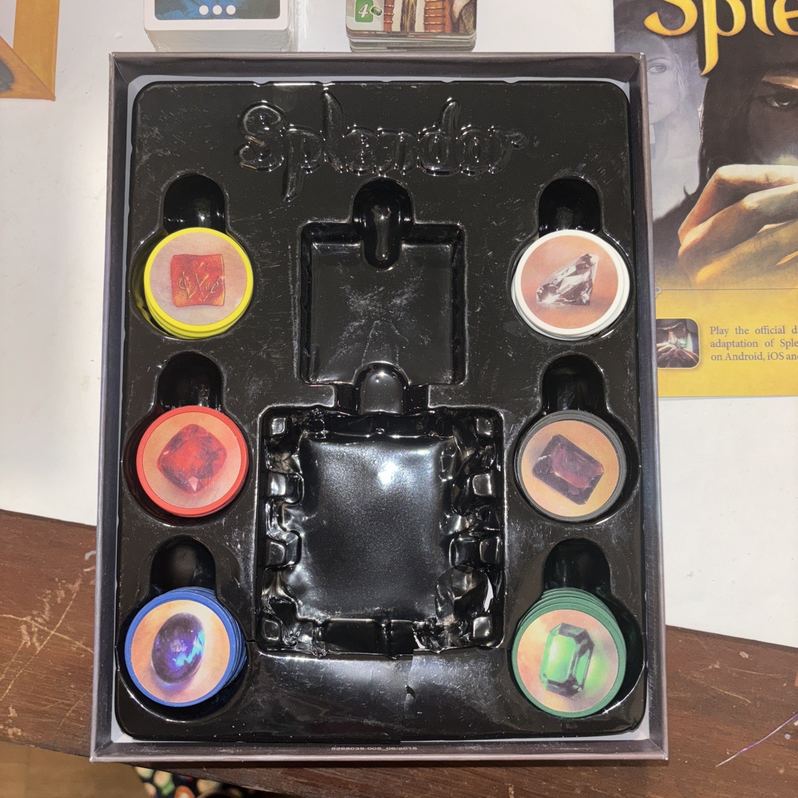 Splendor Strategy Board Game by Marc Andre 2-4 Players Space Cowboys Complete