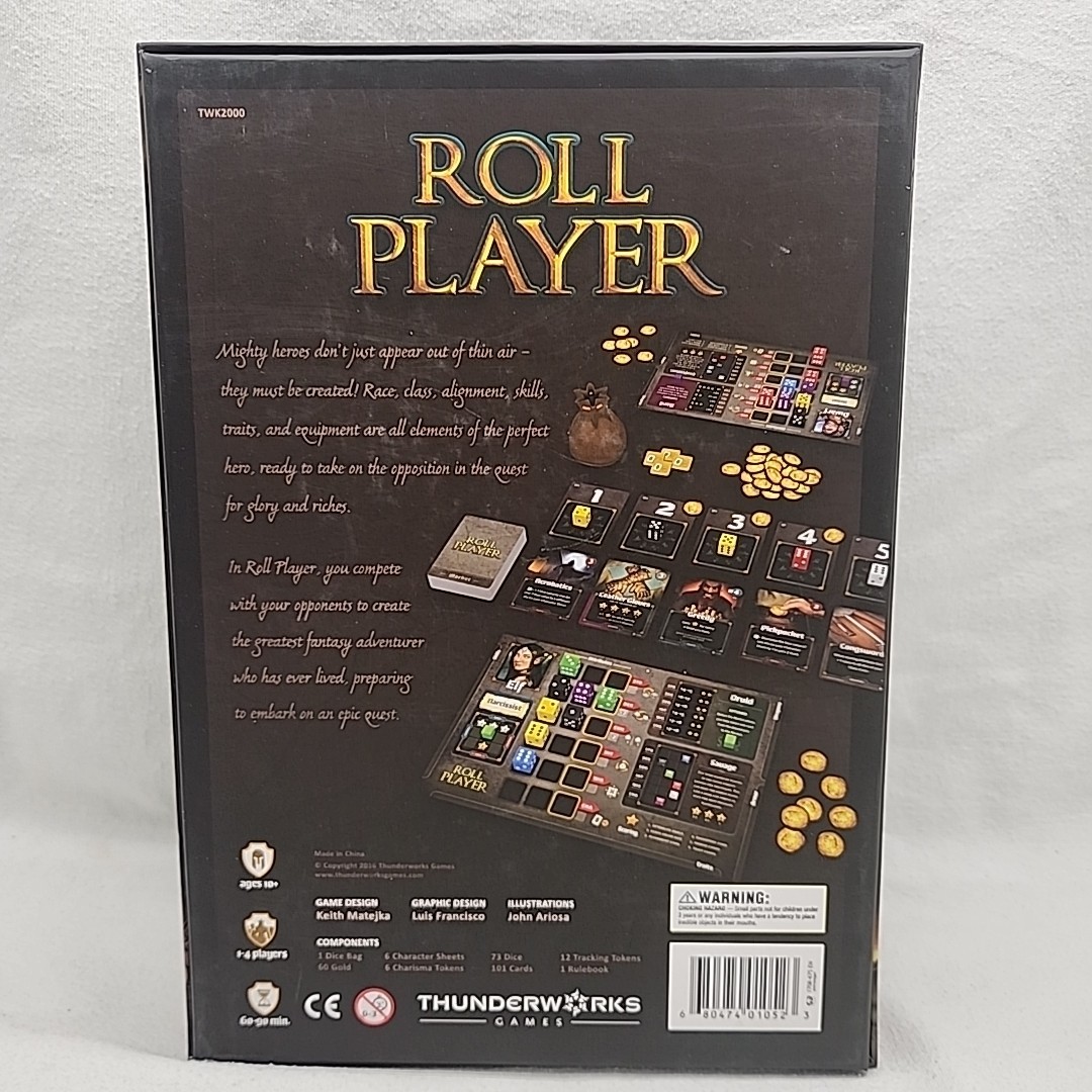 Game Roll Player Board Thunderworks Games Dice Rolling Character Building New