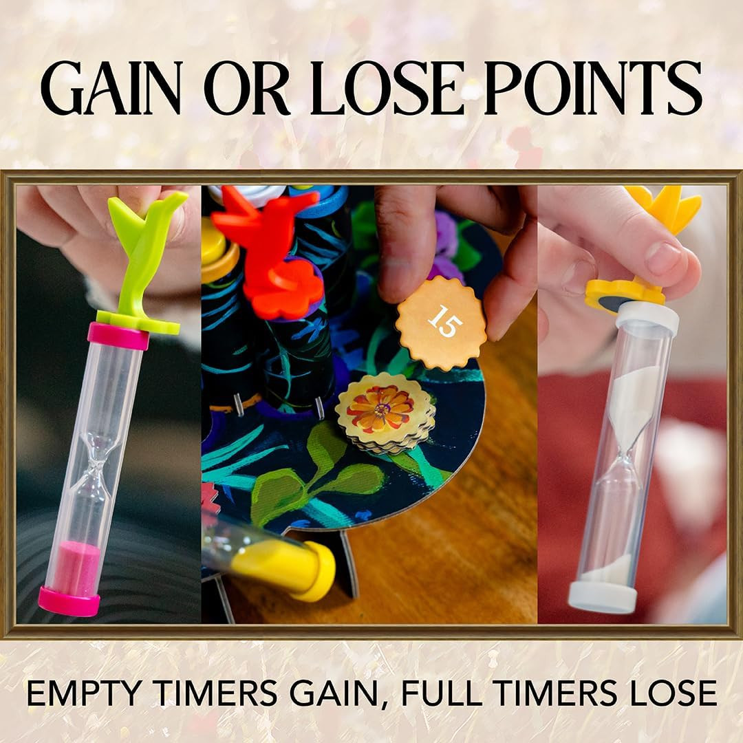 Hummingbirds Board Game, a Real-Time, Push Your Luck Dexterity Party Game, Test
