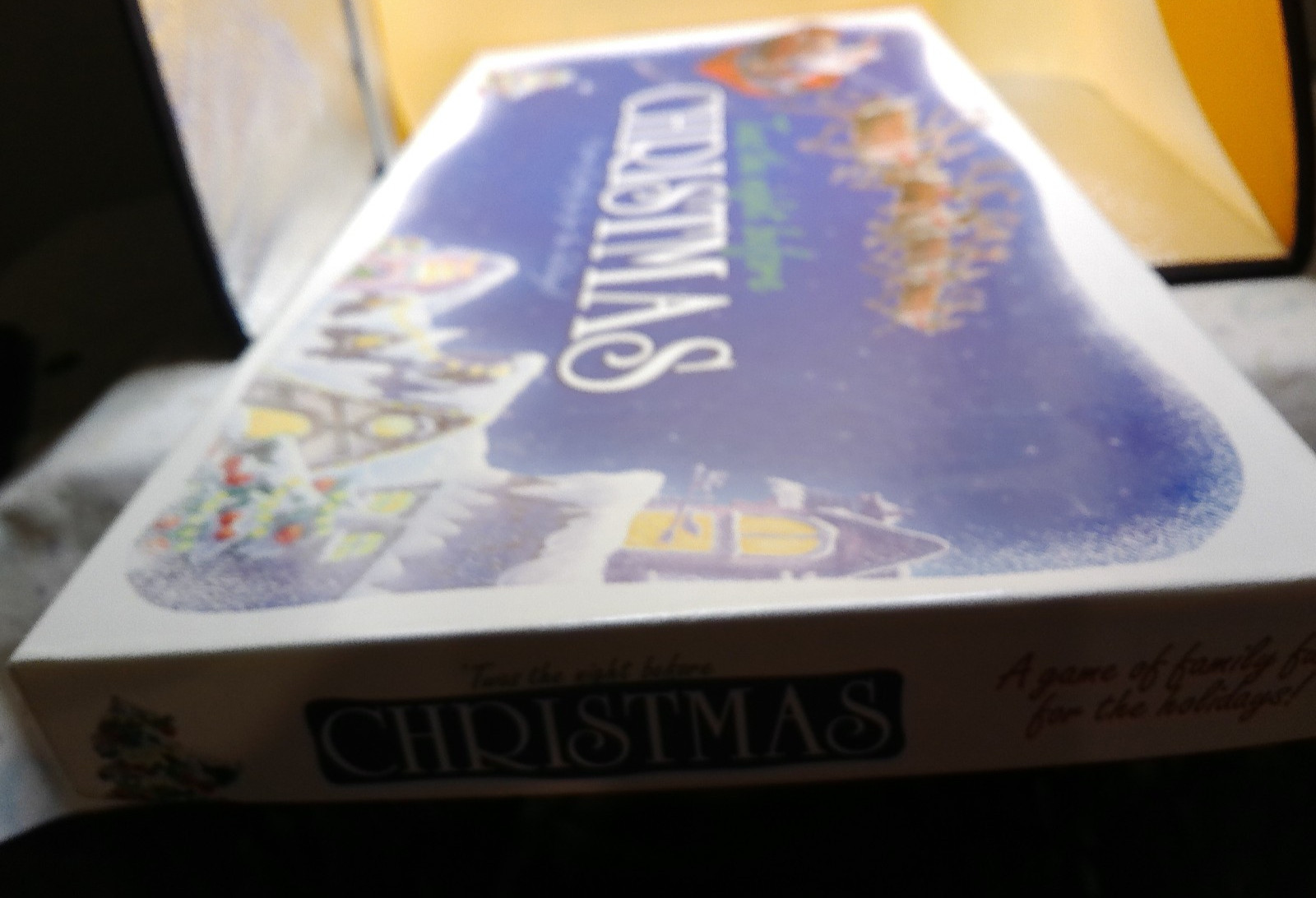 Twas the Night Before Christmas board game Late for the Sky issued