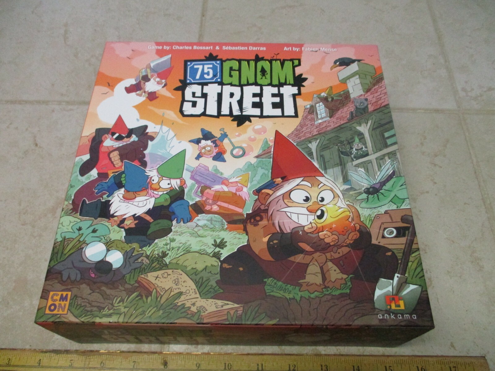75 Gnom’ Street Cmon Ankama Board Game Gnomes