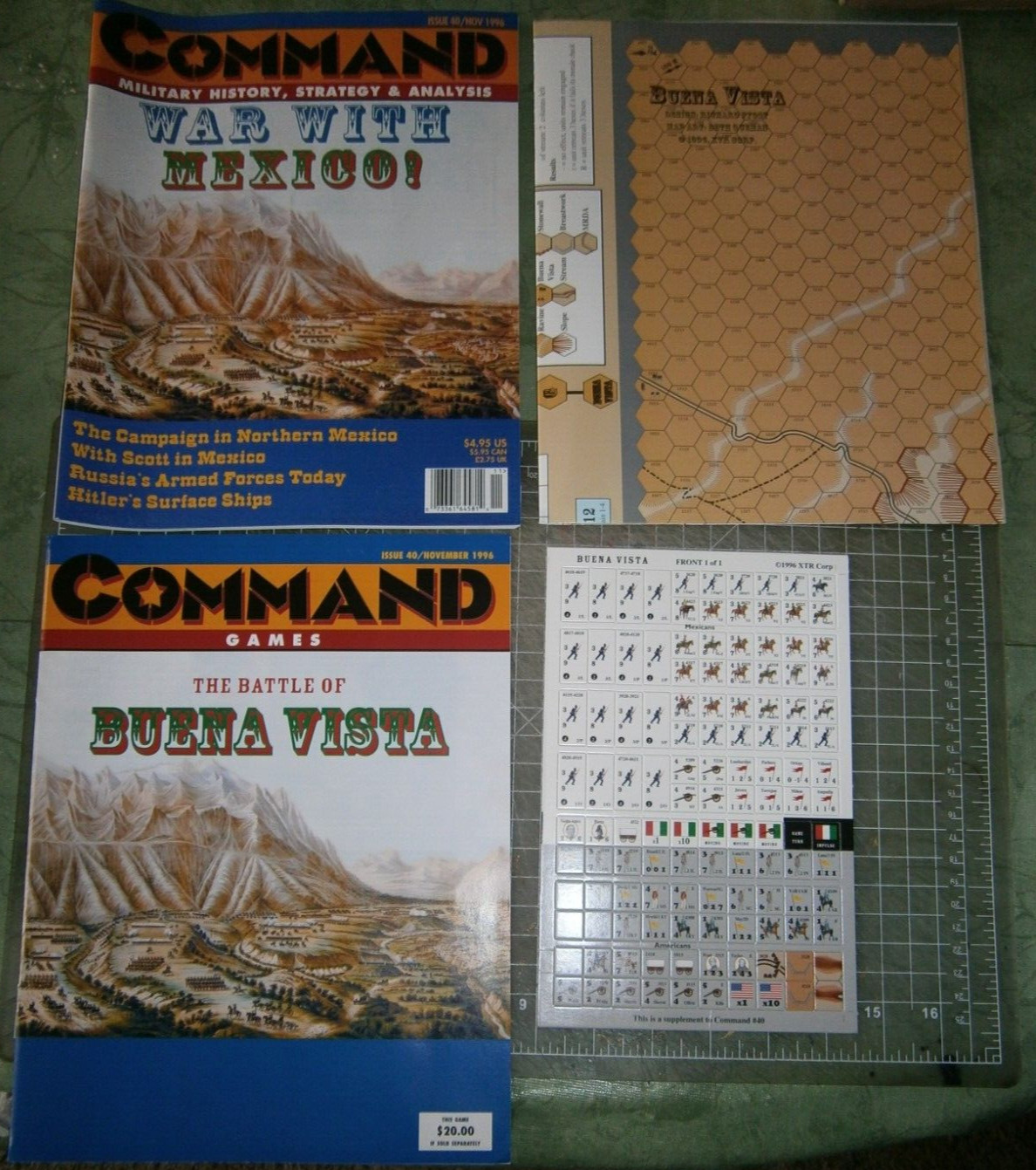 XTR Command Magazine no.40 w/BUENA VISTA **Unpunched**