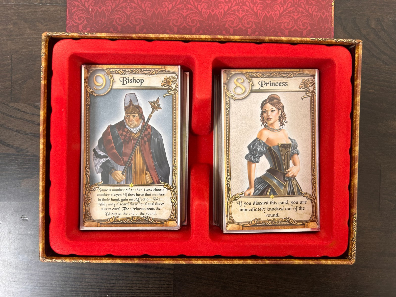 Z-Man Games – Love Letter Premium Edition Board Game – COMPLETE! ART SLEEVES!