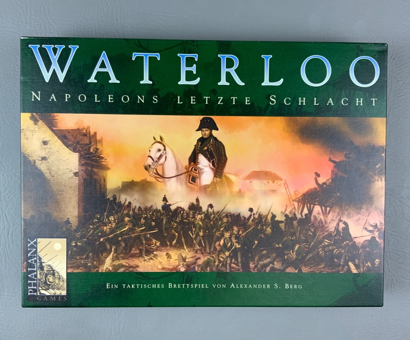 Waterloo Napoleon’s Letzte Schlacht – Strategy Board Game – Phalanx 2002