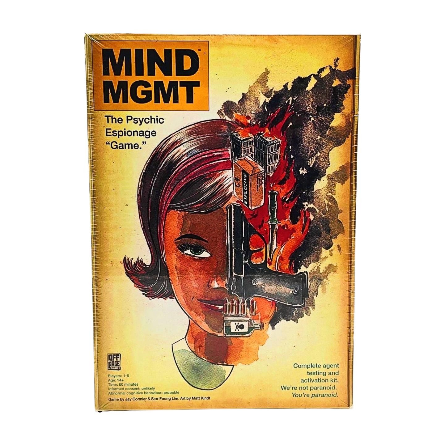Mind MGMT: The Psychic Espionage Game by Off The Pages Games – SEALED