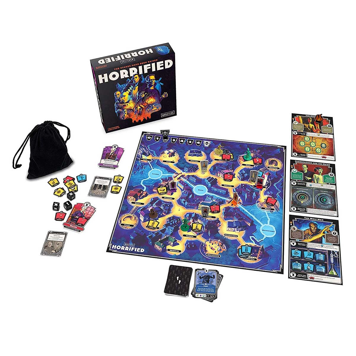 Universal Monster Board Game – 1–5 Players, Ages 10+