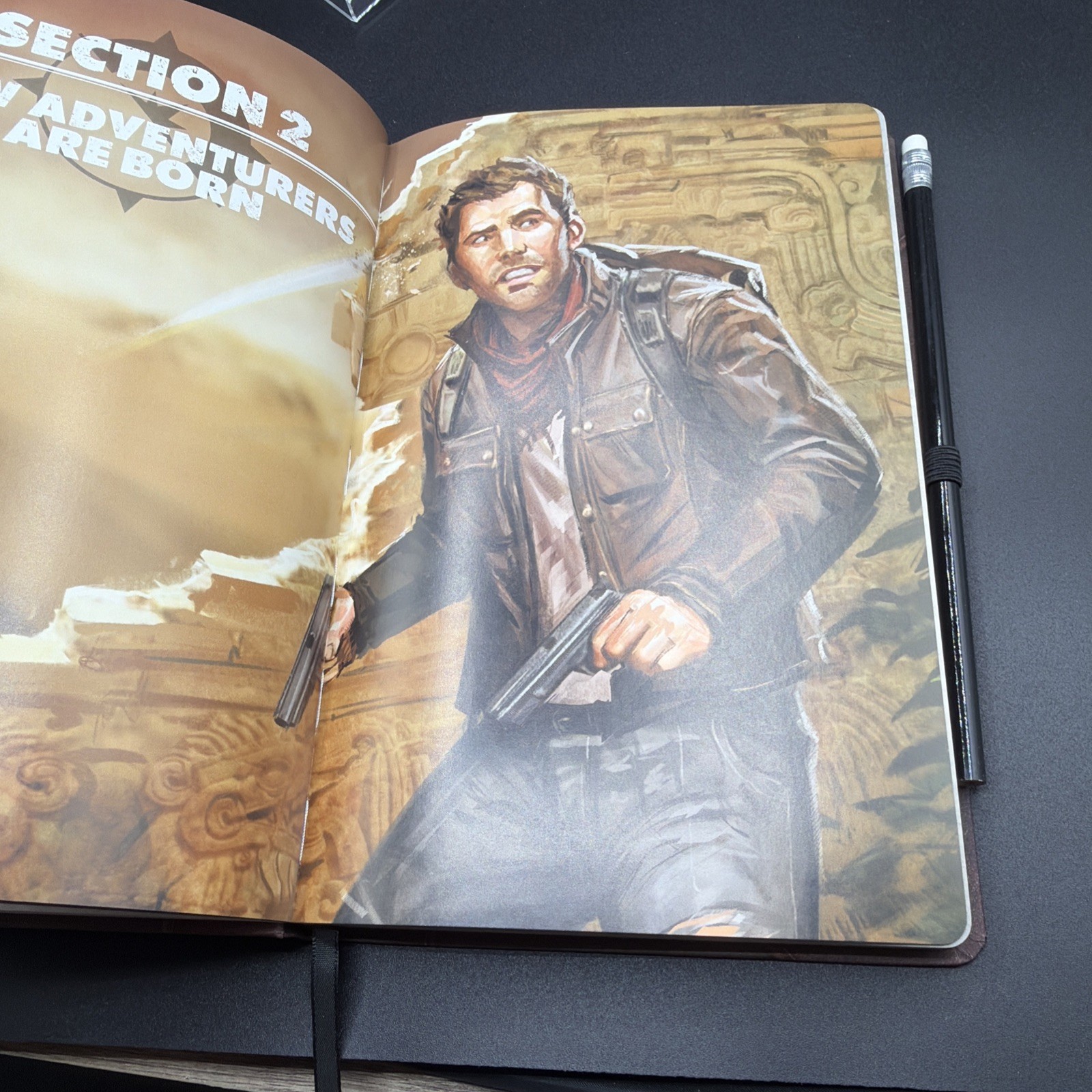 Adventure Journal Broken Compass RPG Book / Board Game Accessory CMON