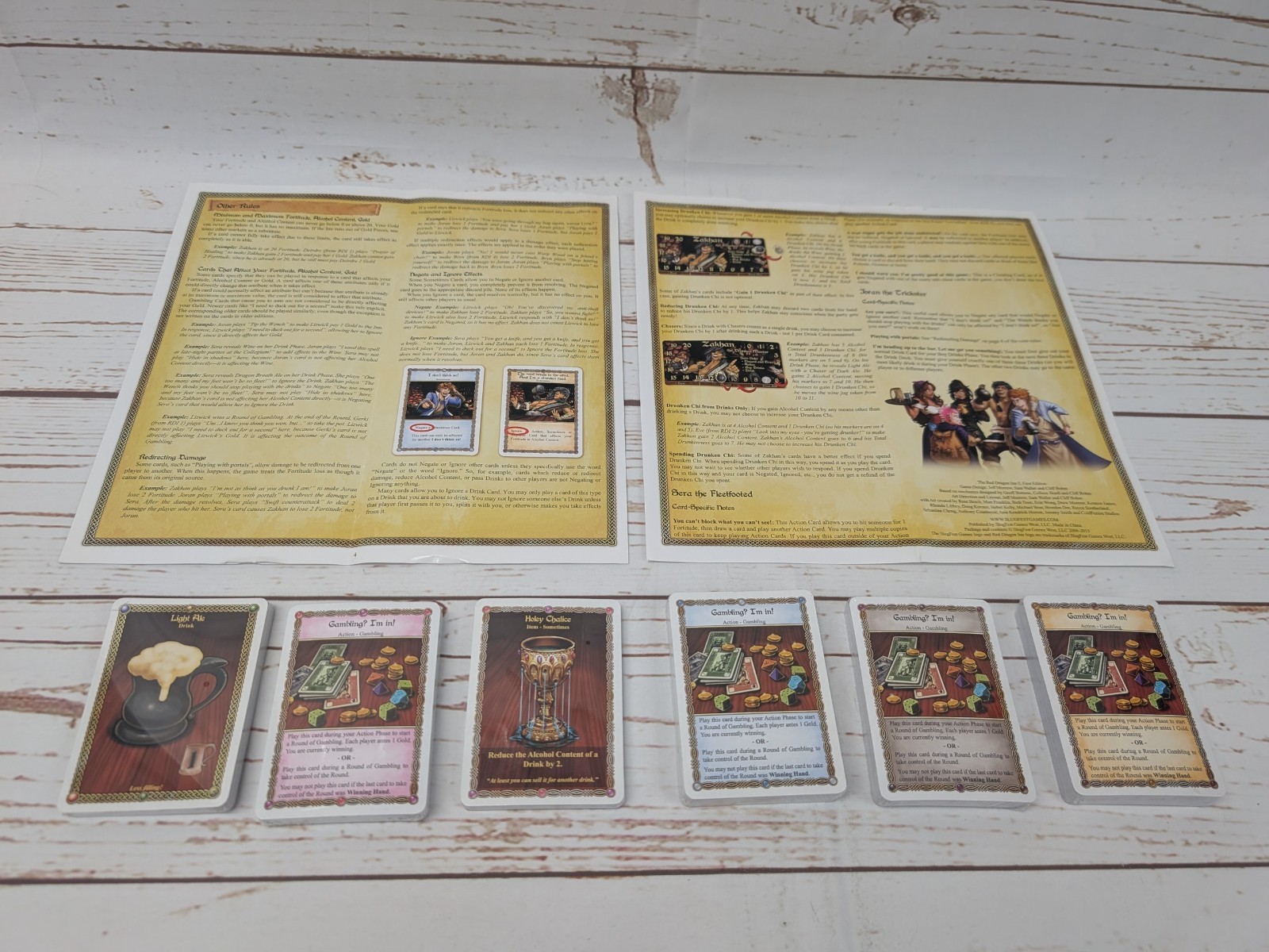 Red Dragon Inn 5 Character Trove Characters Only Lizwick Joran Sera Zakhan NIS
