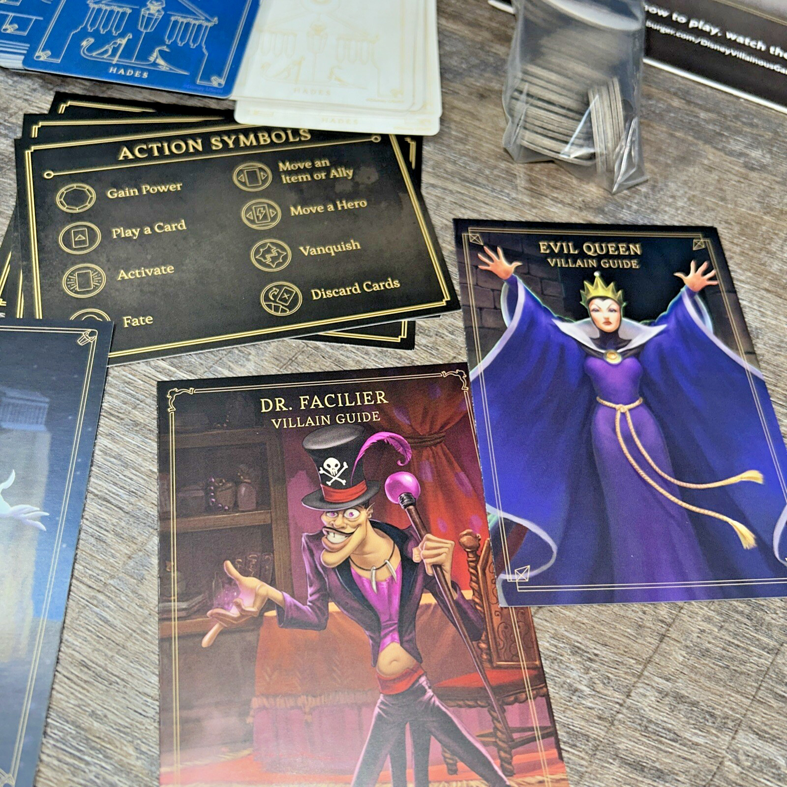 Disney Villainous Wicked to the Core COMPLETE Ravensburger 2019 Stand Alone Game