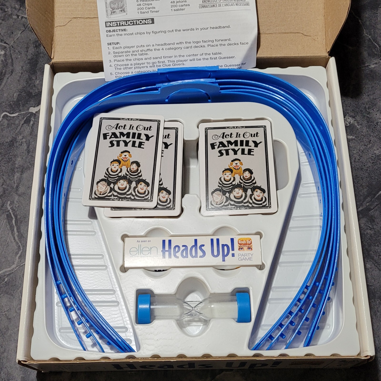 Heads Up Party Game 3rd Edition As Seen On Ellen 8+ Family Game Night!