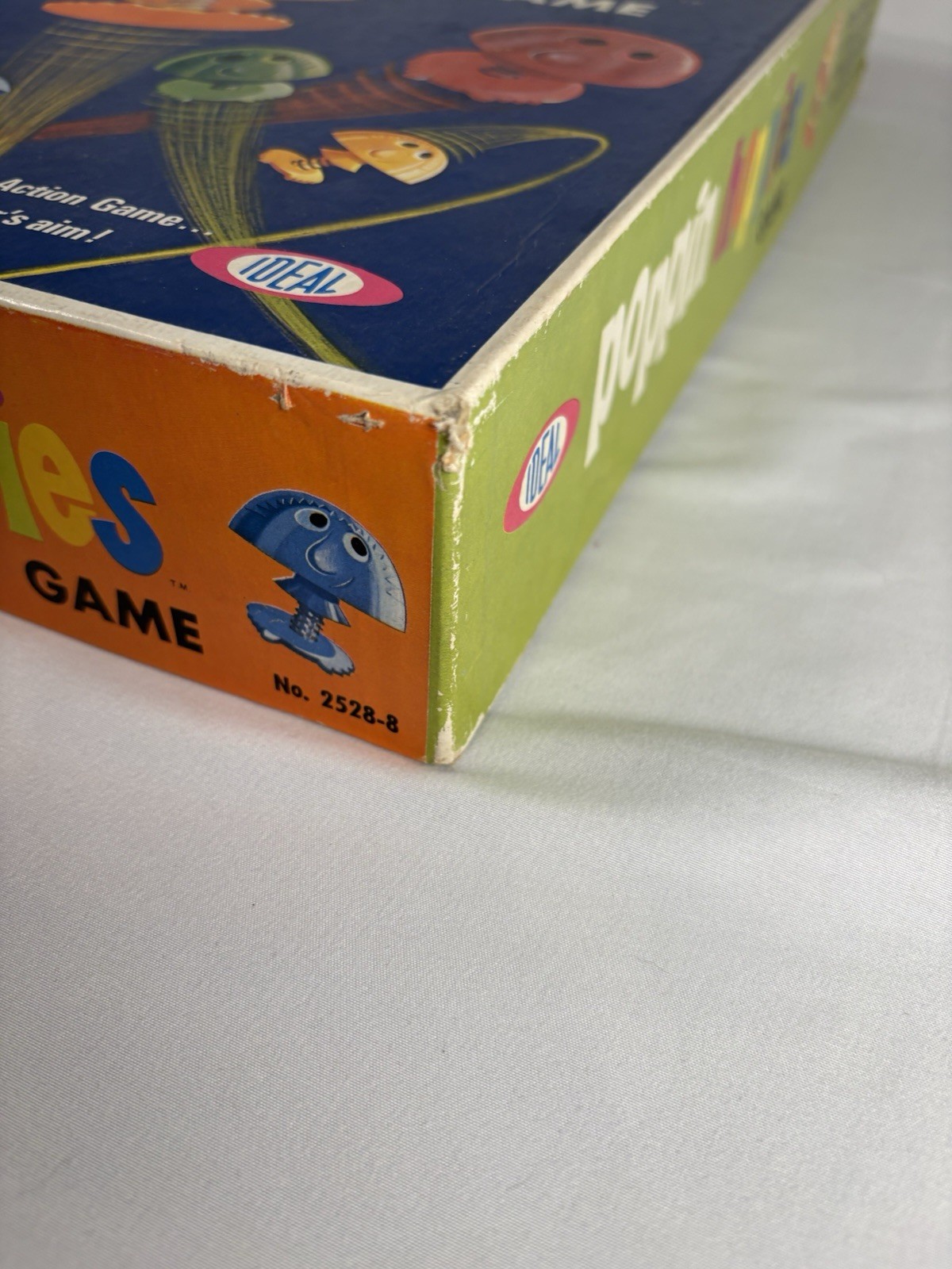 Vintage Poppin Hoppies Game By Ideal 1968 100% Complete
