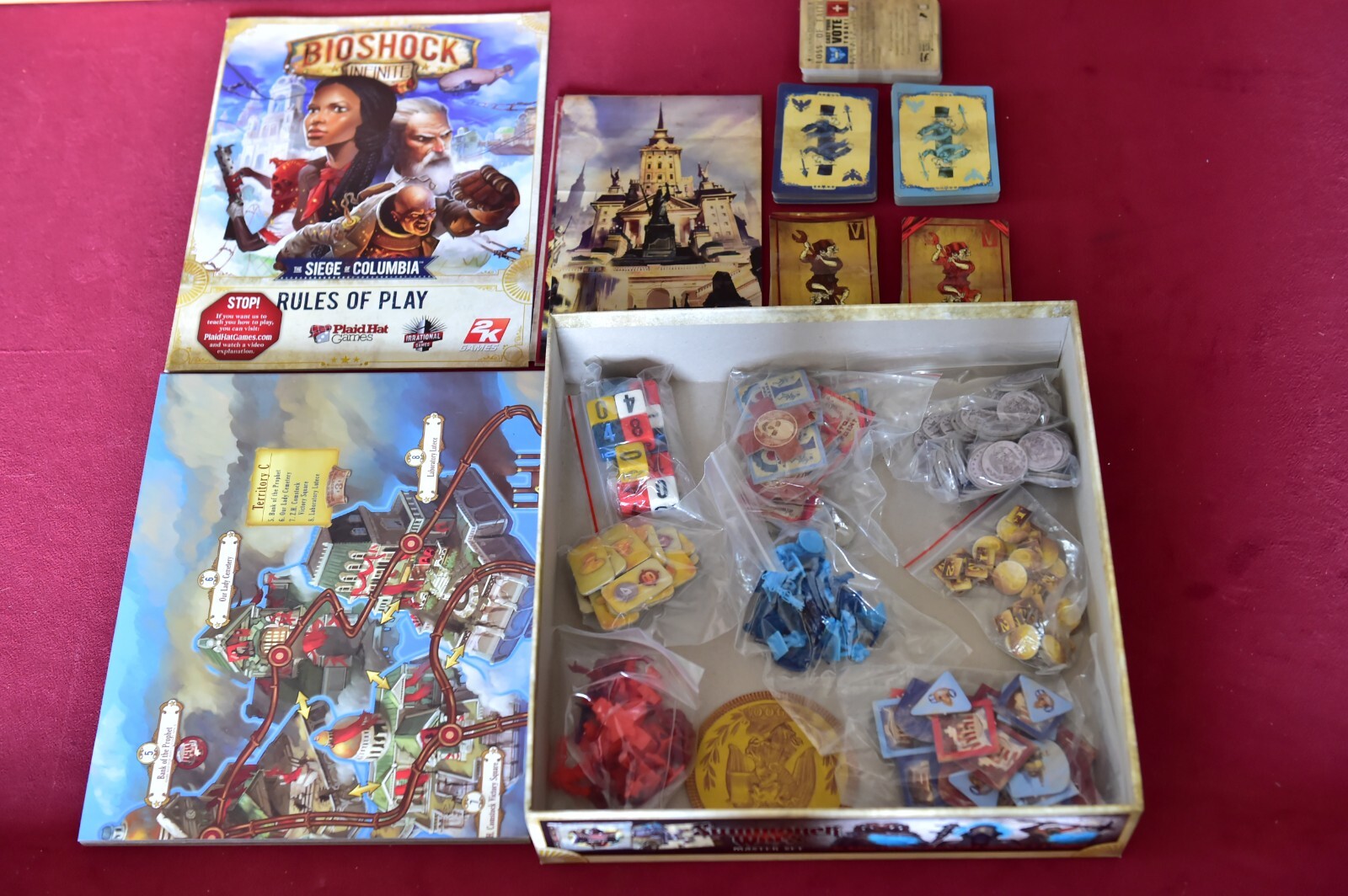 Bioshock Infinite: Siege Of Columbia Board Game – Plaid Hat Games