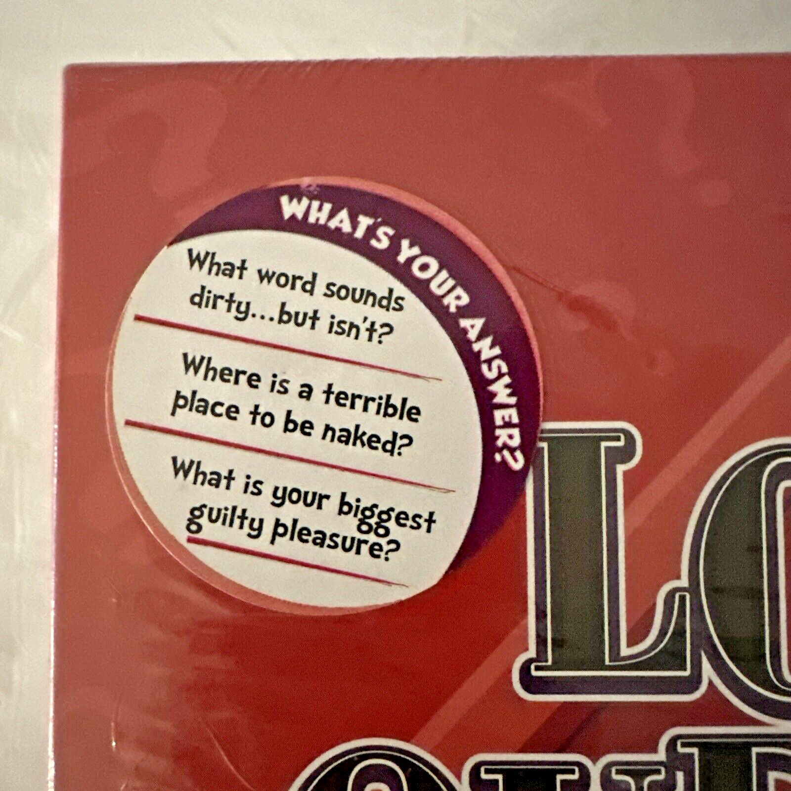 LOADED QUESTIONS Adult Party Game Ages 18+ For 4-6 Players 2012 BRAND NEW SEALED