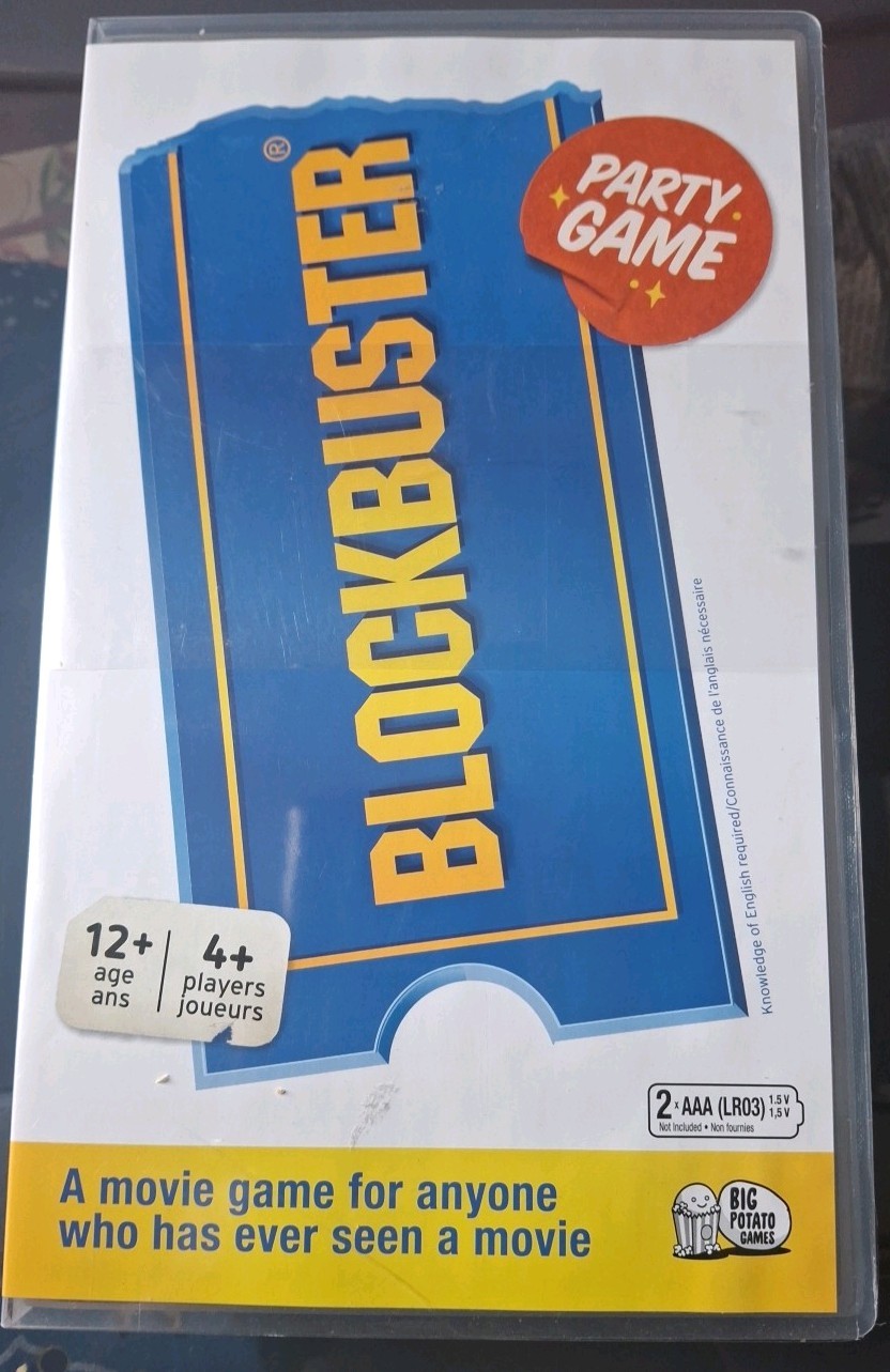 Spinning Master Game BlockBuster Party Movie Game Brandnew for Ages 12 and Up