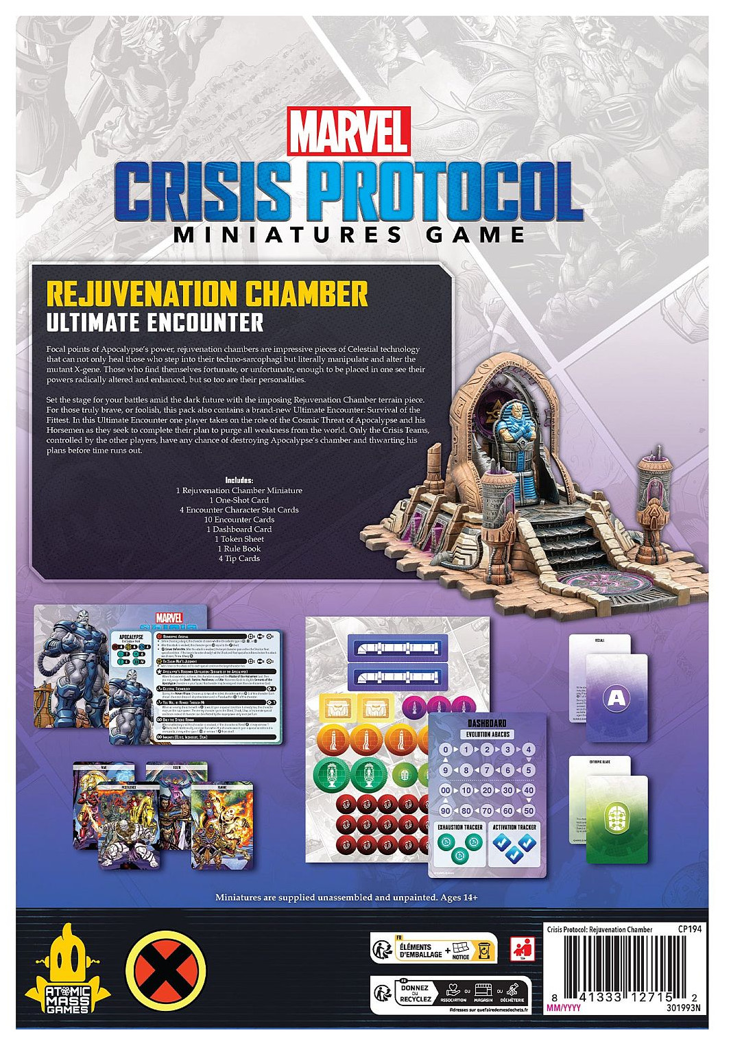 Marvel: Crisis Protocol -Rejuvenation Chamber Terrain & Ultimate Encounter CP194