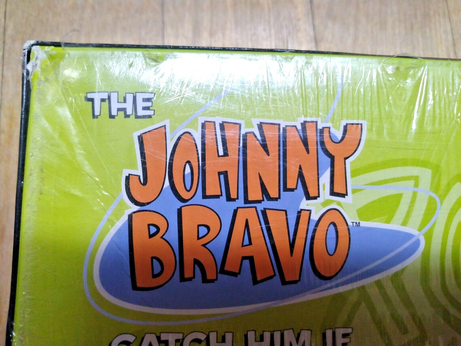 Johnny Bravo Catch Him If You Can NEW Sealed Board Game 2001 Cartoon Network