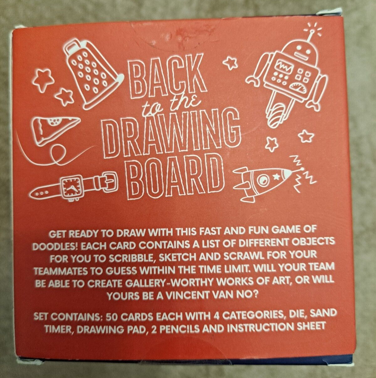 Back to the Drawing Board Creative Mini Game
