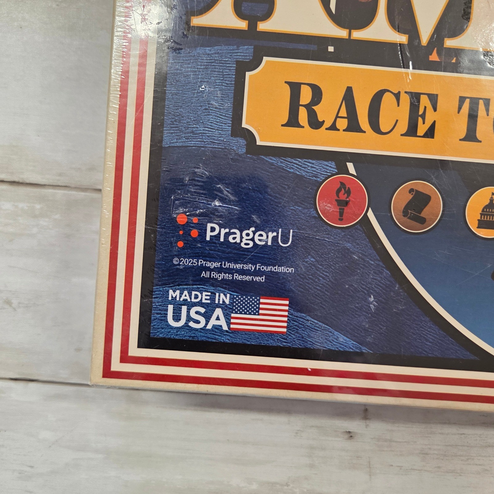PragerU Celebrate America Race to the White House Board Game Patriotic NEW