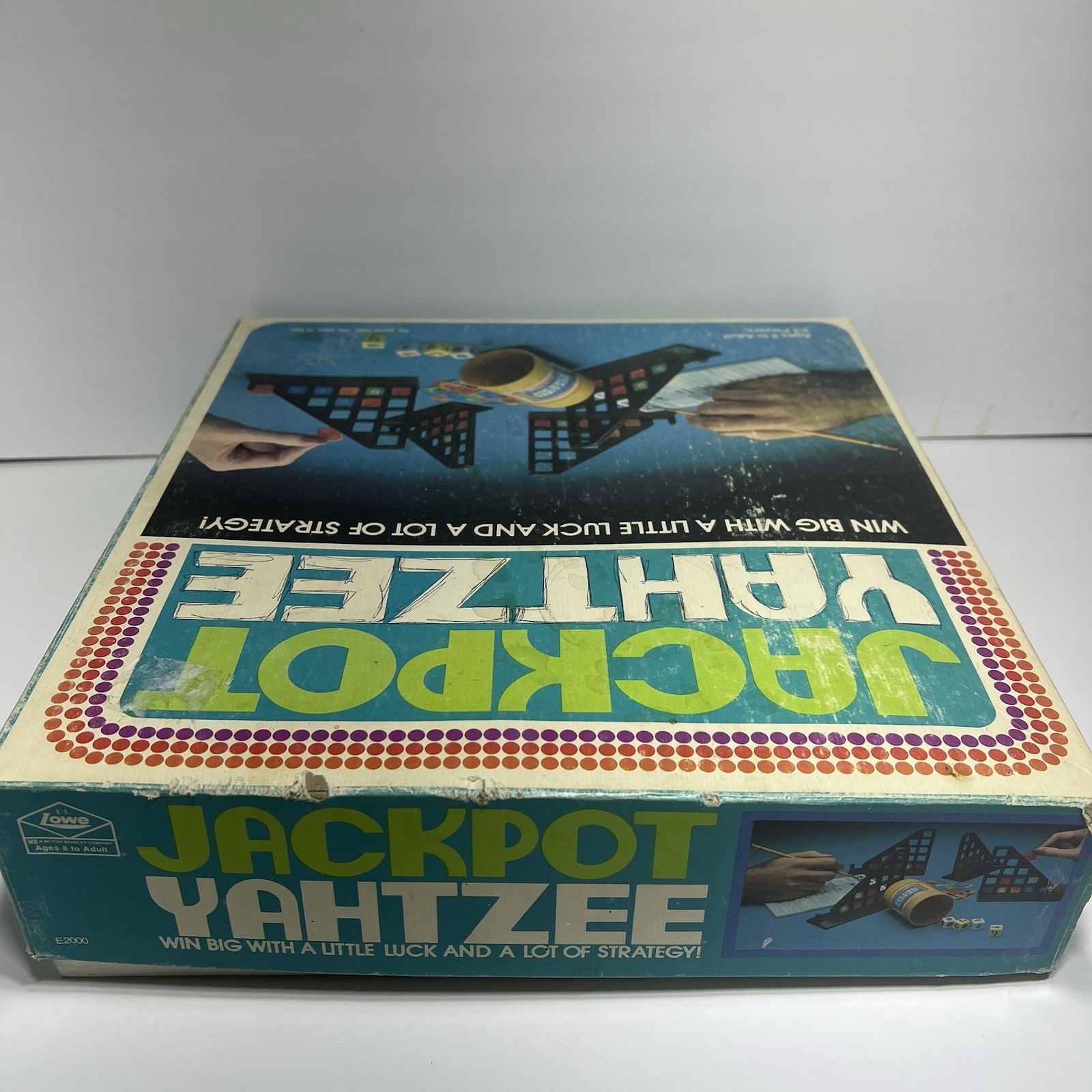 1980 Jackpot Yahtzee Game by E.S. Lowe Complete in Good Condition FREE SHIPPING