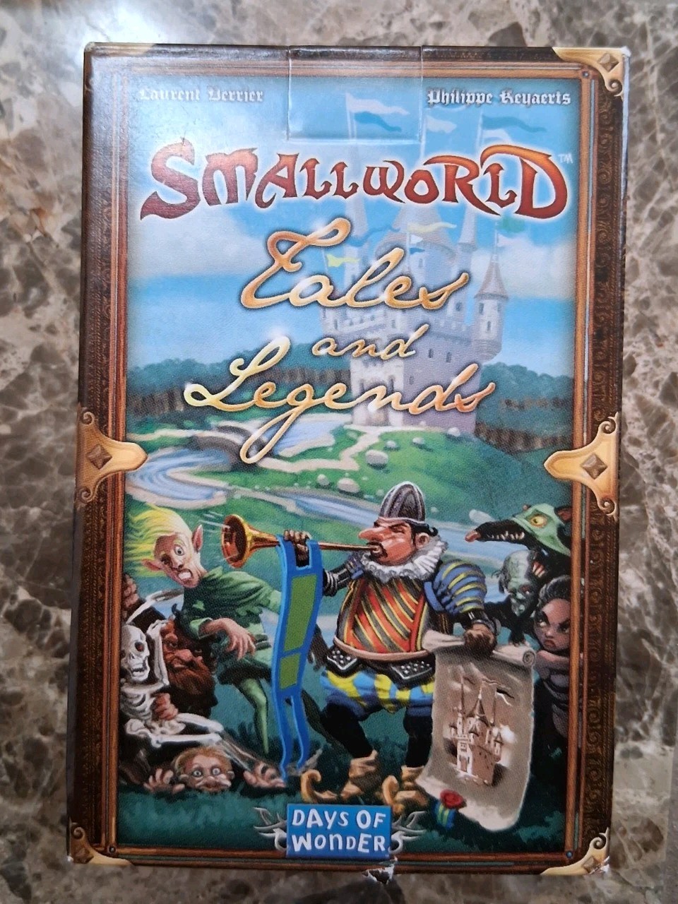 SMALL WORLD Board Game By Fantasy Philippe Keyaerts Days of Wonder EXCELLENT!