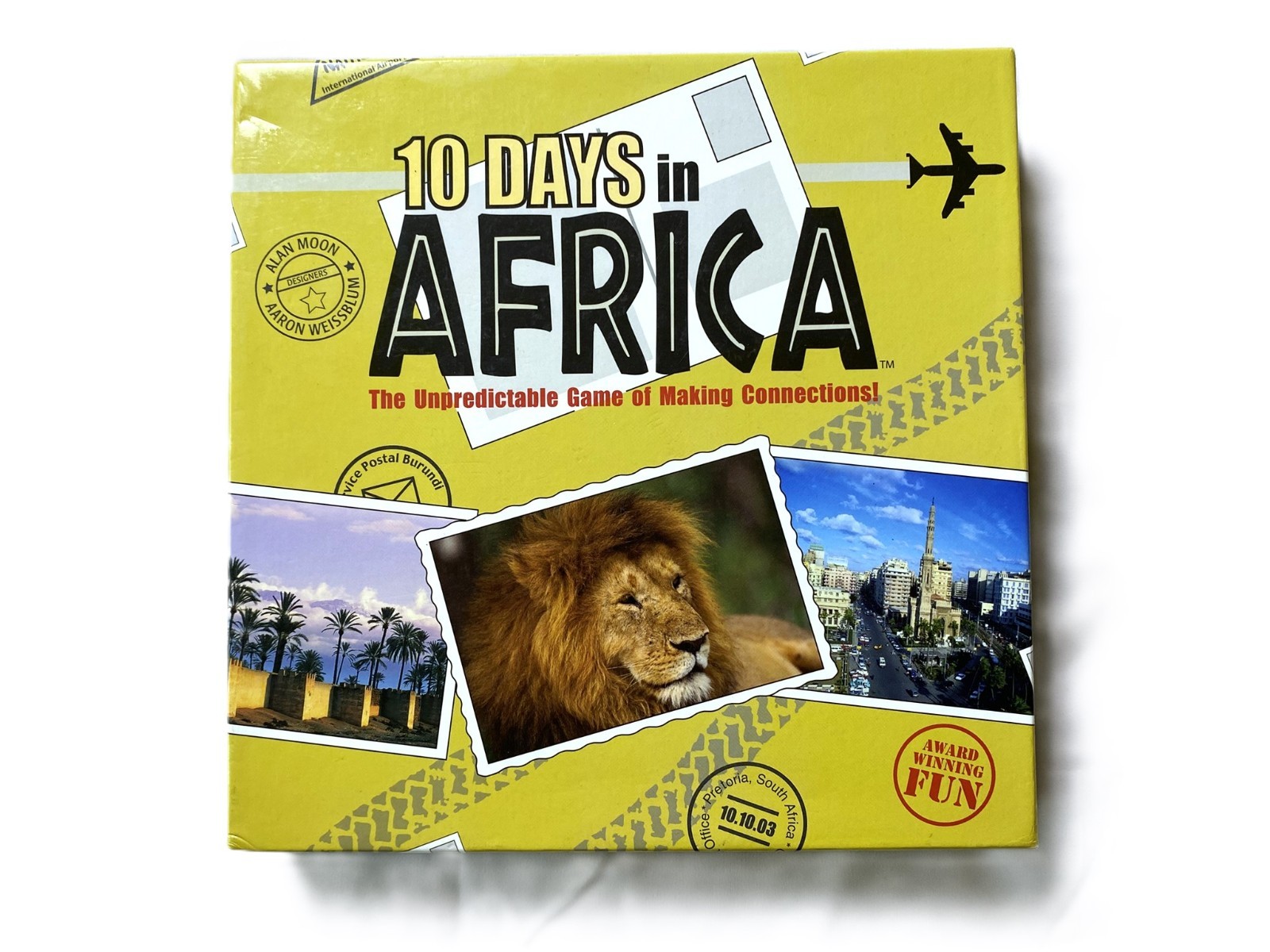 10 Days In Africa Board Game – Complete 2003 Out Of The Box Games
