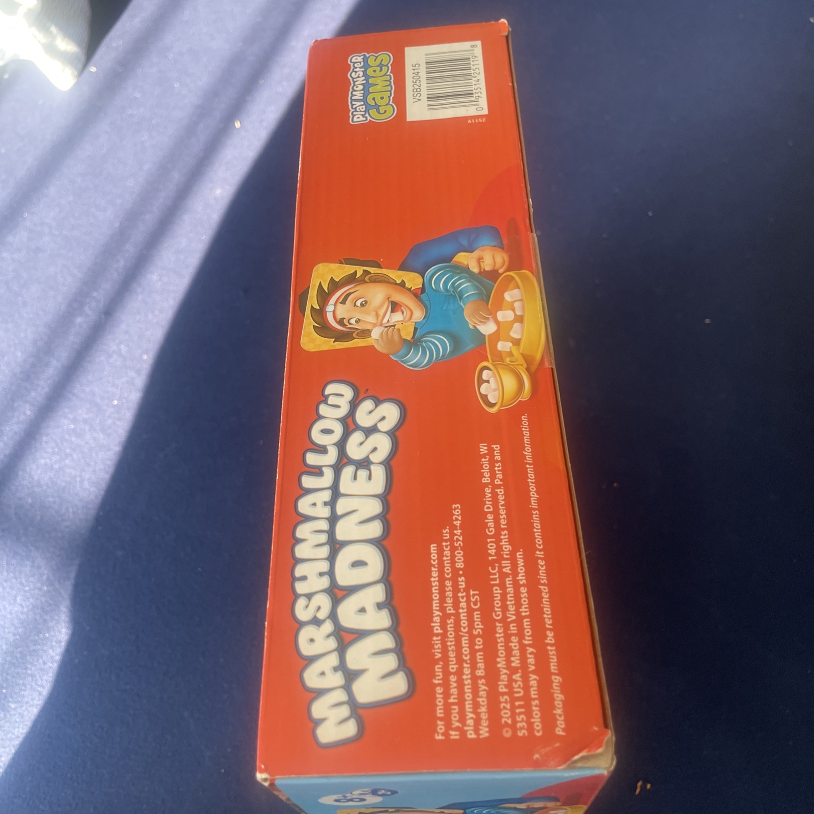 PlayMonster Marshmallow Madness Family Board Game Kids & Adults Ages 8+