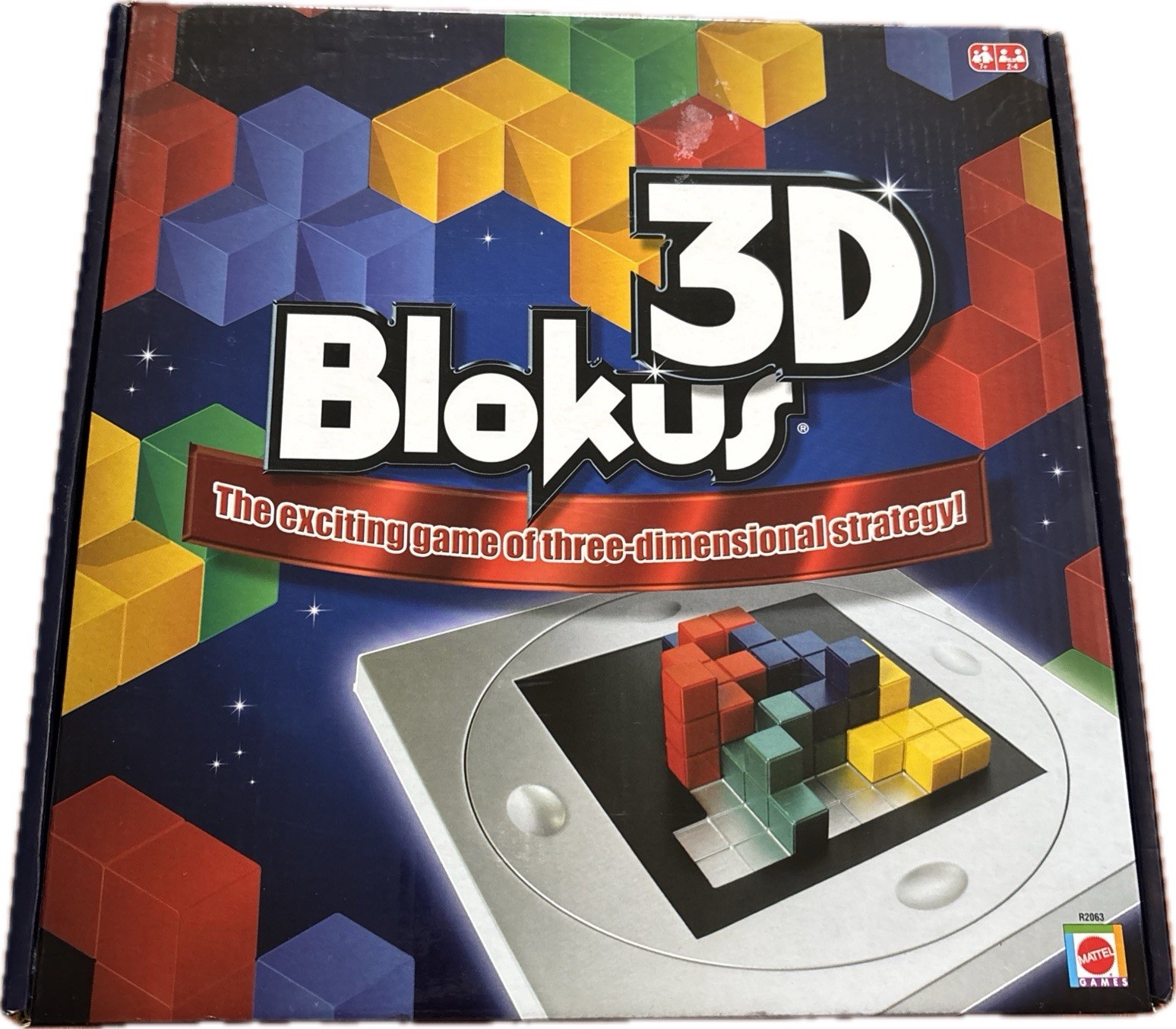 Blokus 3D Block Building Strategy Board Game 2008 Mattel NEW Factory SEALED