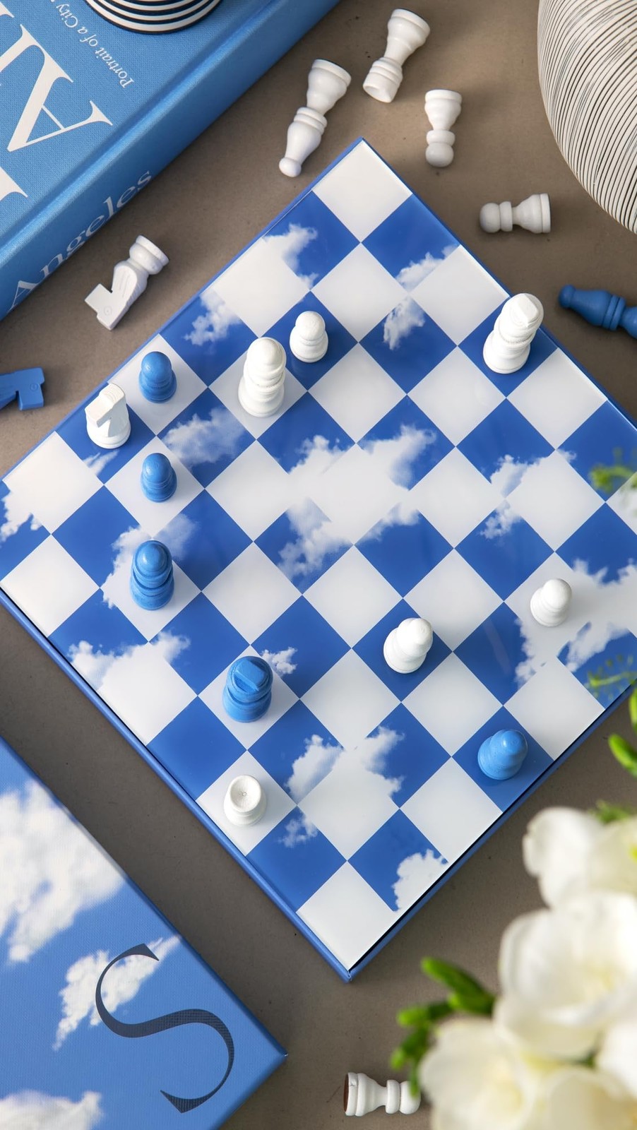 Women’s The Art of Chess Clouds, mutli, Size