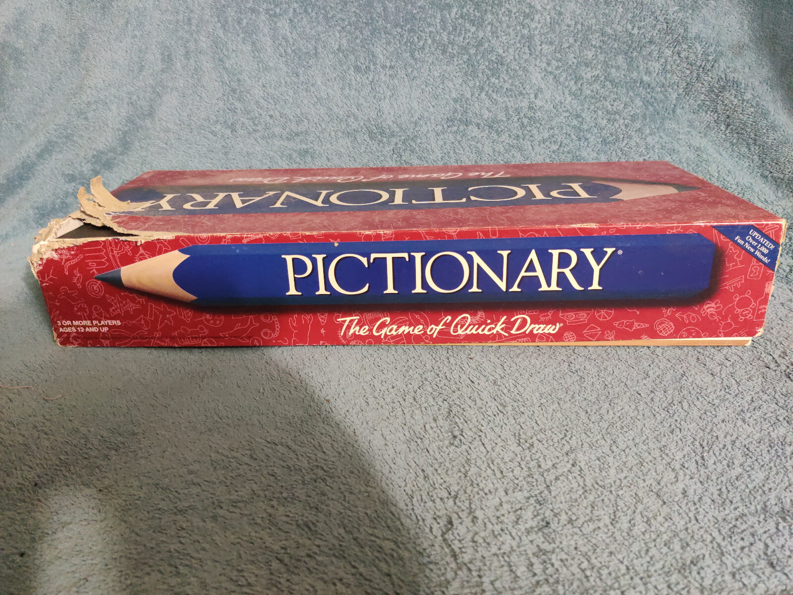 Vintage Pictionary 1993- 1997 Edition Incomplete Replacement