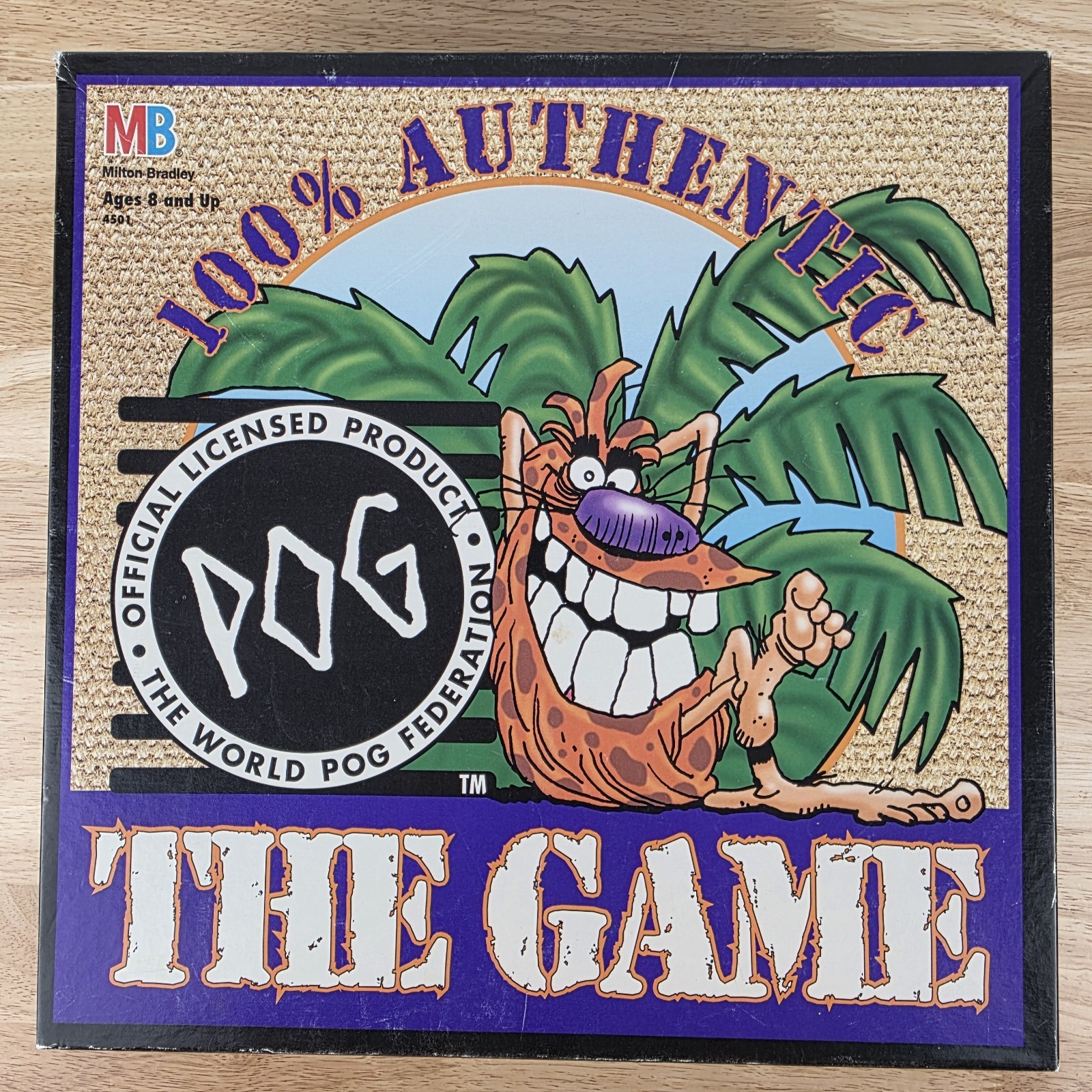 Vintage POG the Game World POG Federation Milton Bradley 1994