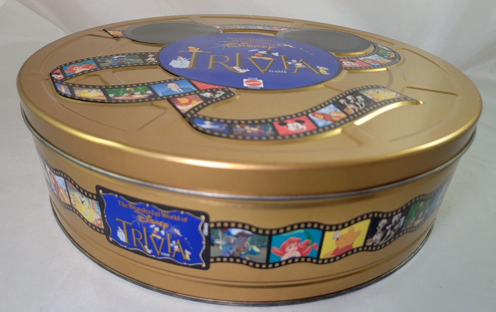 The Wonderful World Of Disney COMPLETE Trivia Board Game In Tin 1997