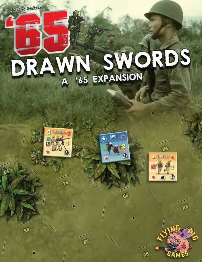 Flying Pig Games ’65: Drawn Swords Expansion NISW Fast Shipping