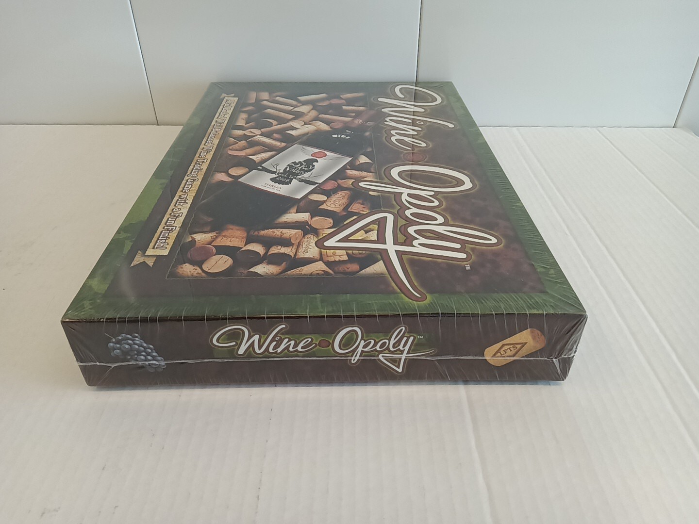 WineOpoly A Game of Cork Popping Fun Boardgame Wine Trading Monopoly Type NEW
