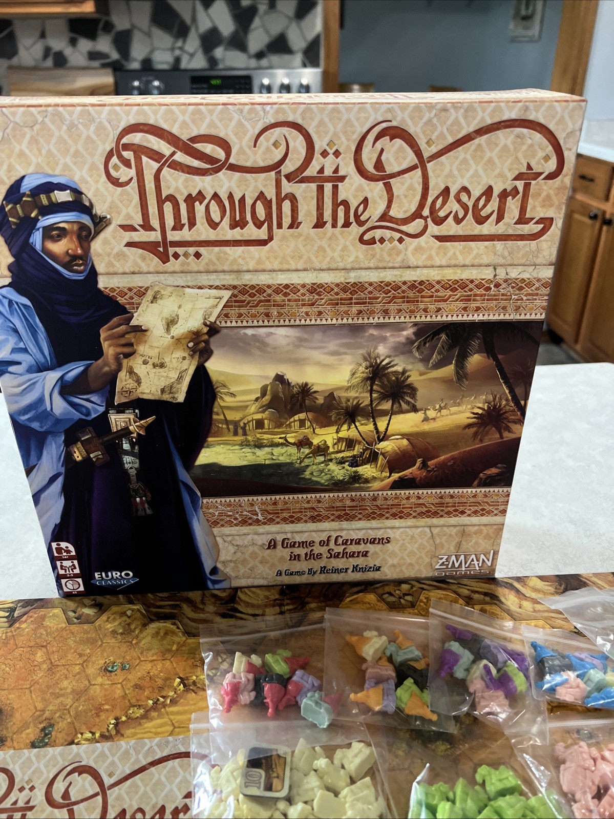 Through The Desert Board Game 100% Complete